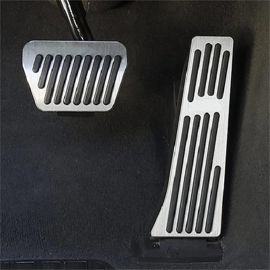 Pedaalhoezen Auto - Voetpedaal Matten - Veiliger Rijden - Antislip Oppervlak - 3 stuks - Zilver — afbeelding 4