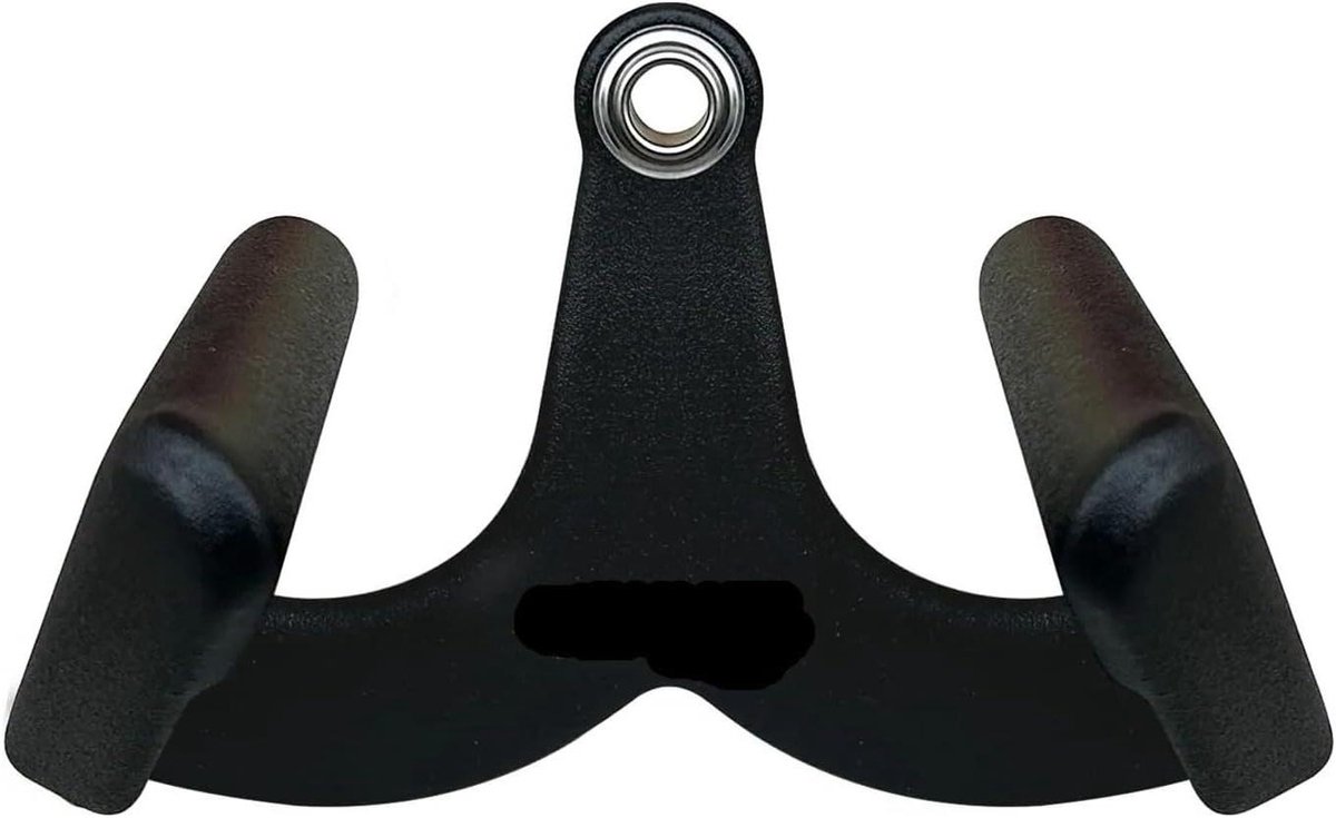 Lat Pull Down Bar - Kabel Machine Handvat - Kracht Training - Ergonomisch Ontwerp - 500 Gram - Zilver