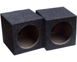 Speaker Box - Luidspreker Doos - Auto Muziek - Verzegelde Behuizing - 6.5 Inch - Zwart