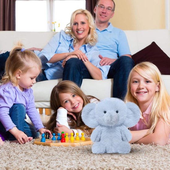 Baby Knuffel - Pluche Dier Slaapmaatje - Decoratie en Comfort - Veerkrachtige Zachtheid - 22 cm - Enkel kenmerk — afbeelding 4