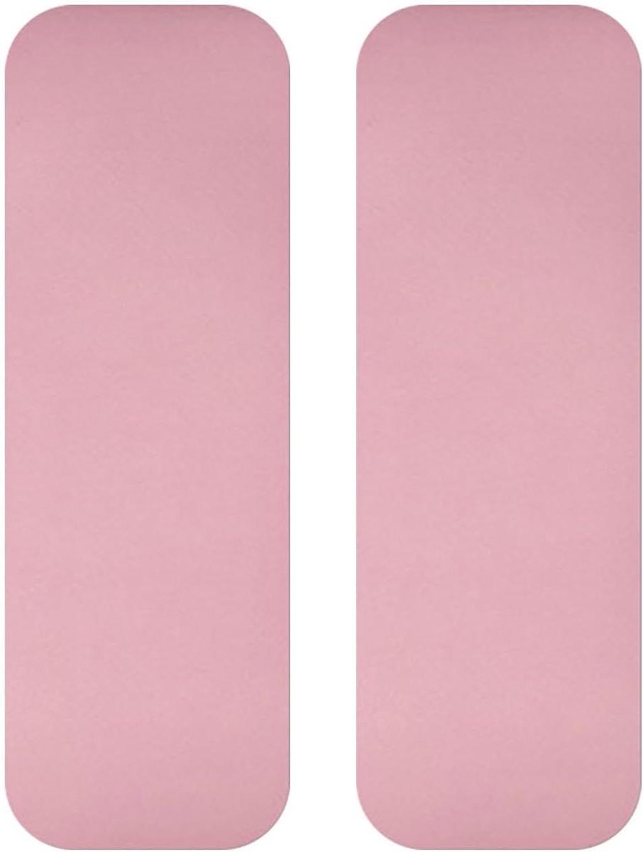 Loopbandmat - Roeitrainer pad - Thuis sporten - Geluidsreducerend - 25 x 80 cm - Roze