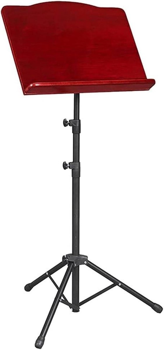 Muziekstandaard - Bladmuziek Houder - Muziek Oefenen - Inklapbaar Ontwerp - 80-170 cm Hoogte - Houtkleur