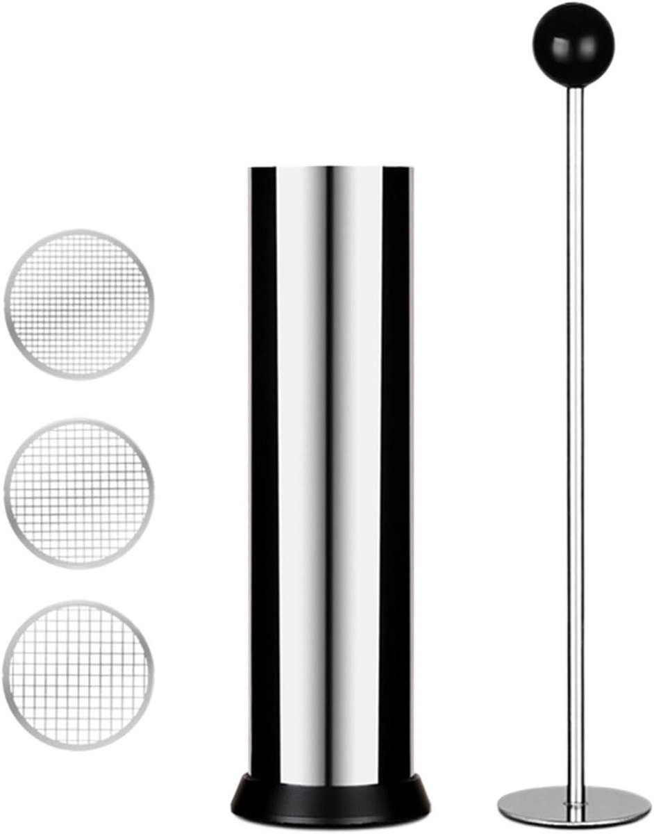 Kaasversnipperaar - Kaassnijder rasp - Kaas bereiden - Professionele kwaliteit - 159 cm - Zwart