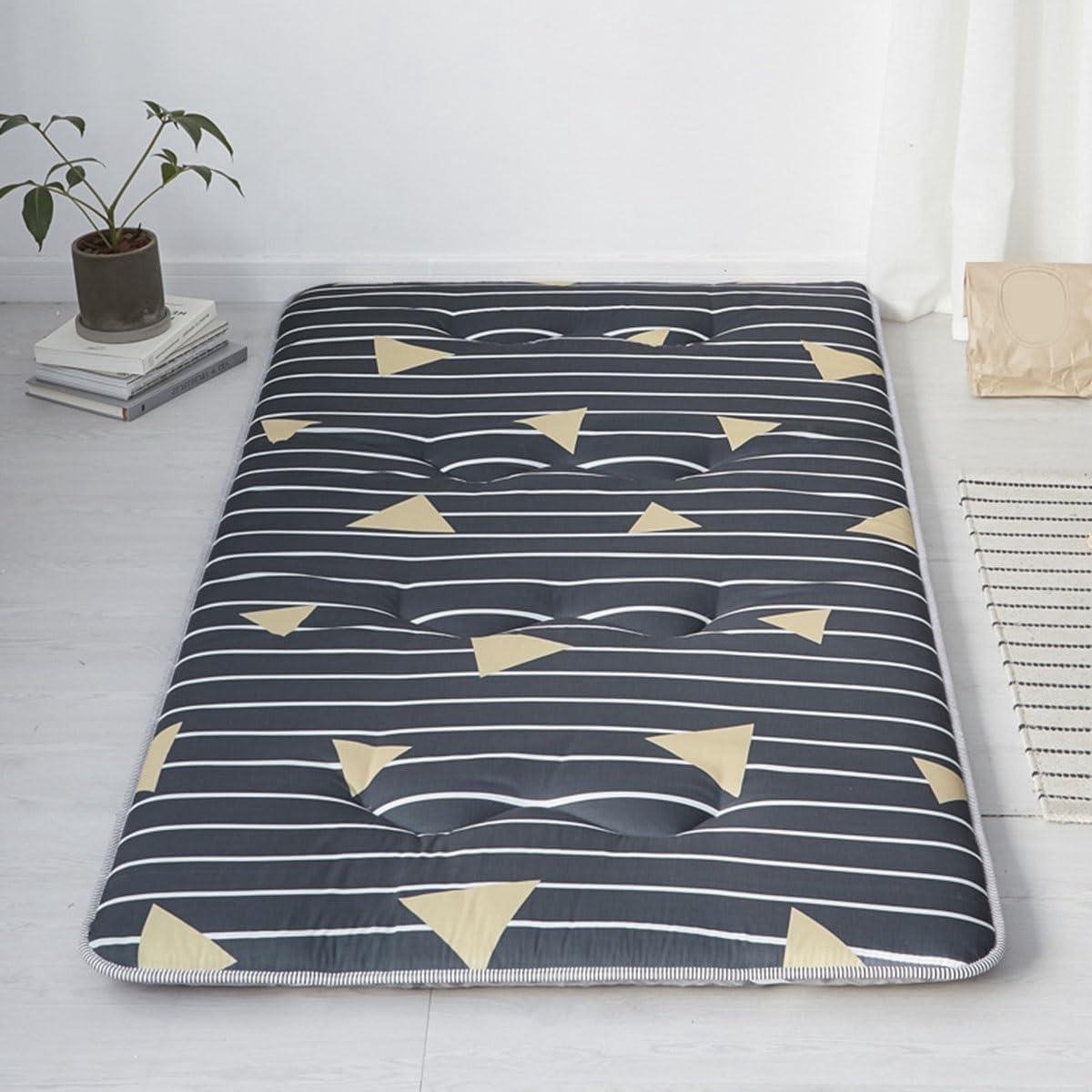 Japanse vloermatras - Opvouwbare matras - Comfortabel slapen - Ergonomisch ontwerp - 150x200cm - E