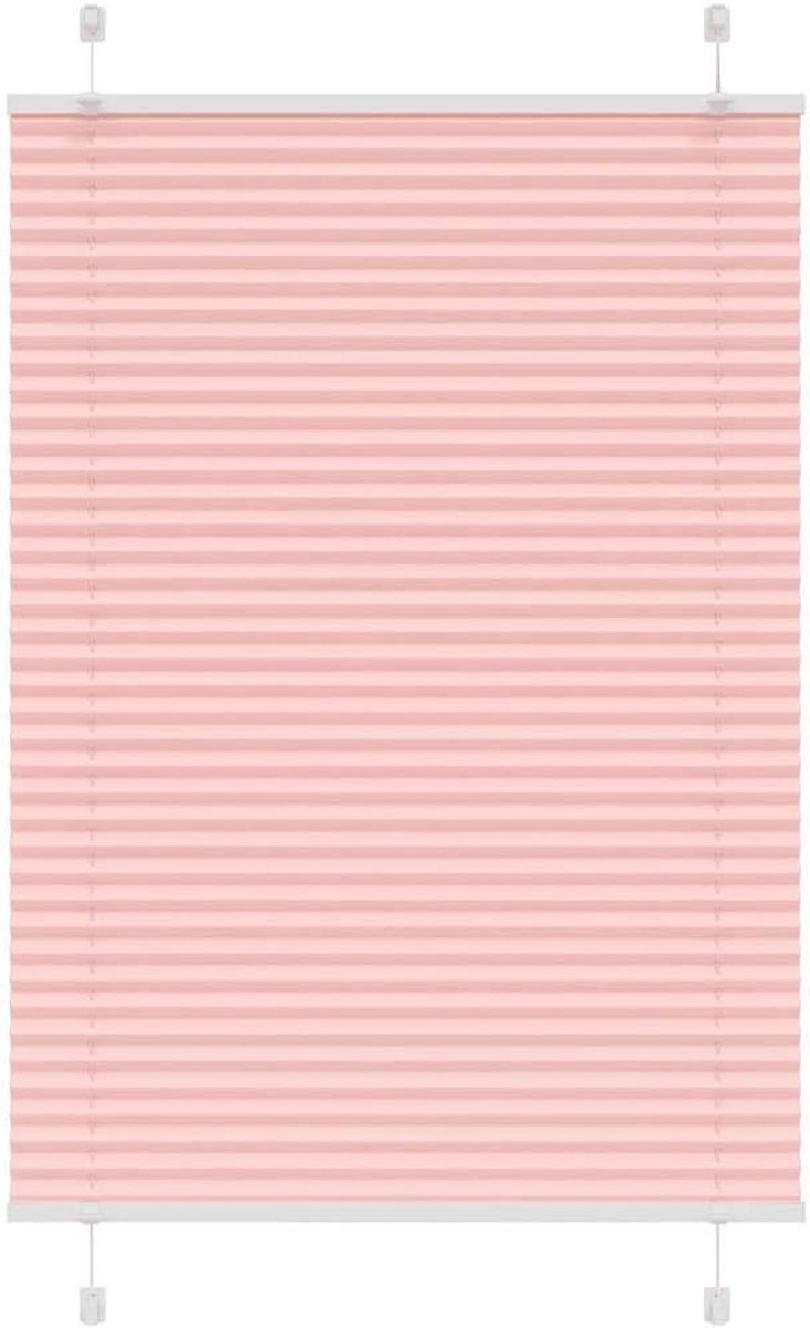 Plisségordijn - Raambekleding - Inkijk weren - Twee montagemogelijkheden - 95 x 100 cm - R