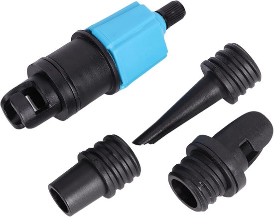 Pomp Adapter Duurzame Opblaasbare Luchtklep voor Paddle Board Kano Assault Boat, Nylon Legering Materiaal — afbeelding 3