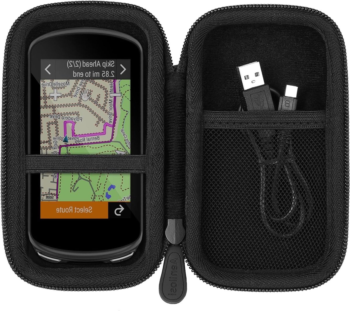 Duurzame Hard Case voor Garmin Edge 1030 Plus, 1040 en Edge Explore GPS Fietsnavigatie, Bescherming en Opbergtas