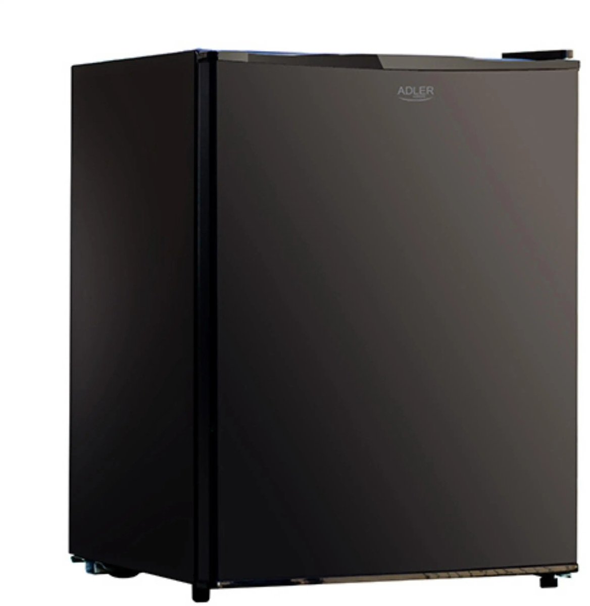 Jurrys Koelkast – Frigo – Mini koelkast – Slim ontwerp – Energiezuinig – Ruimtebesparend – Inclusief vriesvak – 45×49,5×45cm Zwart