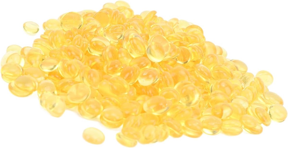 Hete Lijm Granules voor Haarverlengingen - 100 g Gele Pellets voor het Maken van Wigs en Haarstukjes, Ideaal voor Professioneel Gebruik en Creatieve Projecten