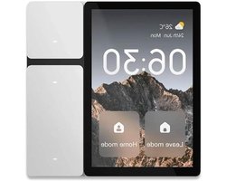 Smart Home Paneel – Centraal Bedienpunt – Domotica Besturen – Geïntegreerde Hub – 35 inch Touchscreen – Wit Zwart