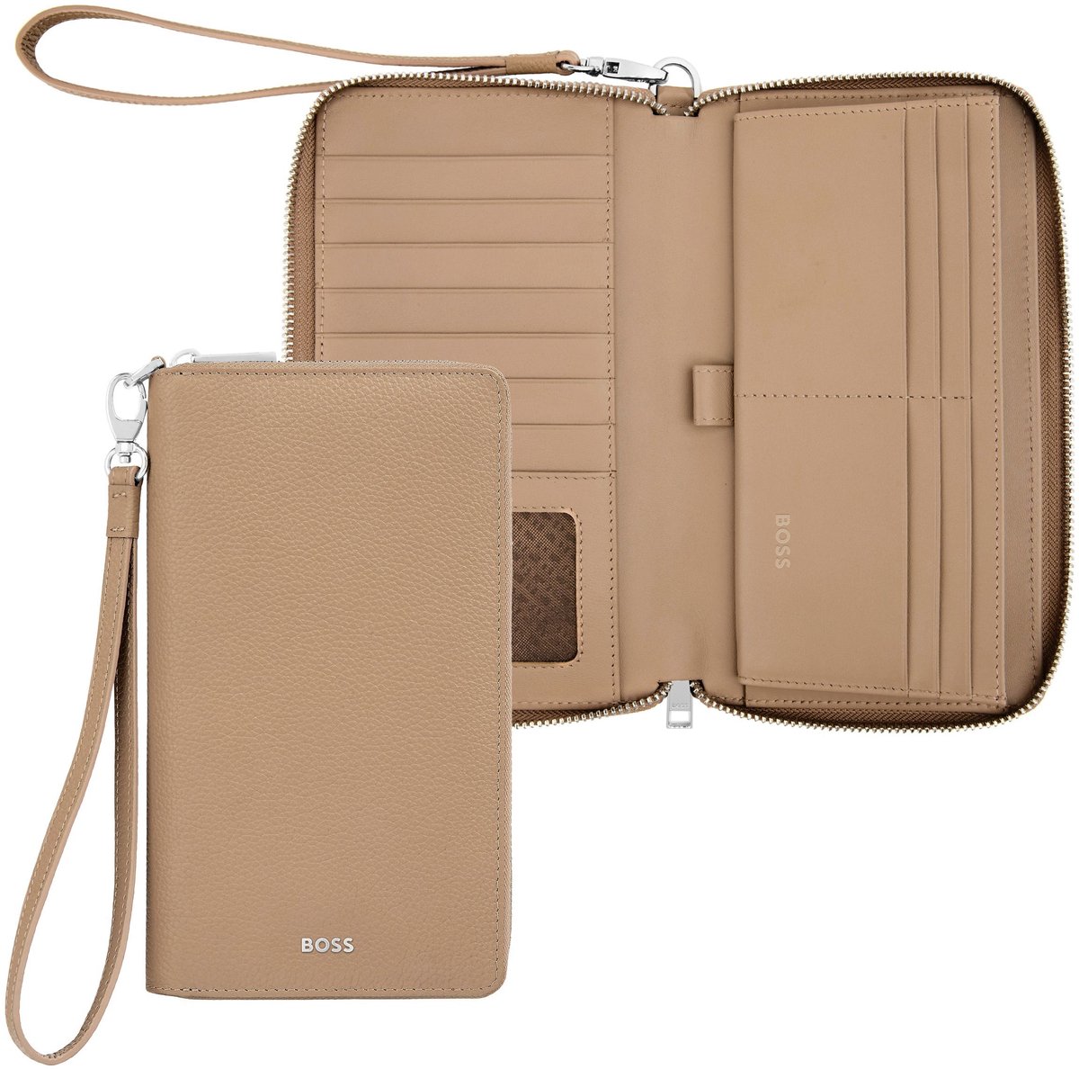 Reisportefeuille Classic Grained