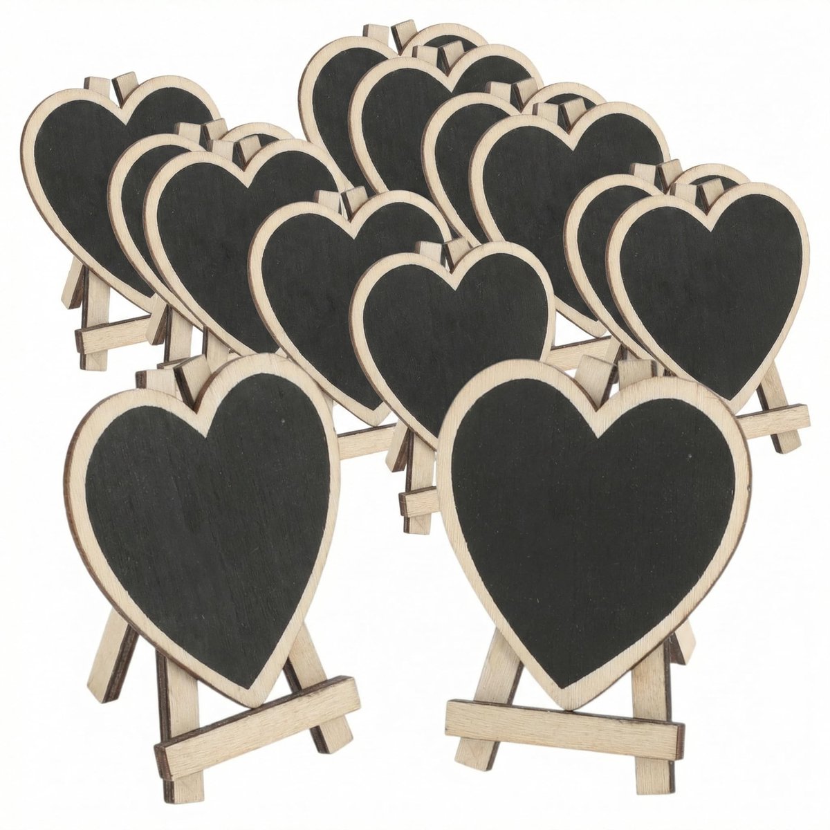 Innovra - Set van 12 Mini Staanders voor Tafelorganisatie en Decoratie