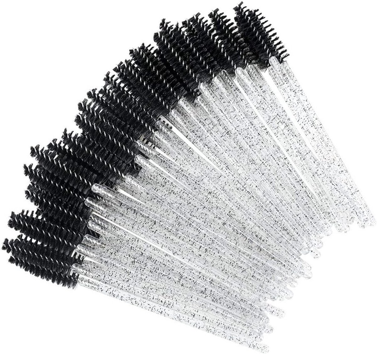 Eyelash Brushes en Eyebrow Brushes Set voor Perfecte Wimpers en Ogen - 100 Stuks Make-up Accessoires