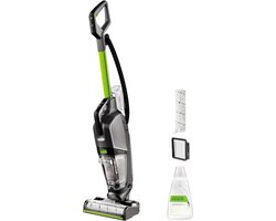 TIM® Steelstofzuiger met snoer - Steelstofzuiger - Stofzuiger - Zwart/Groen - 25cm x 27cm x 112cm