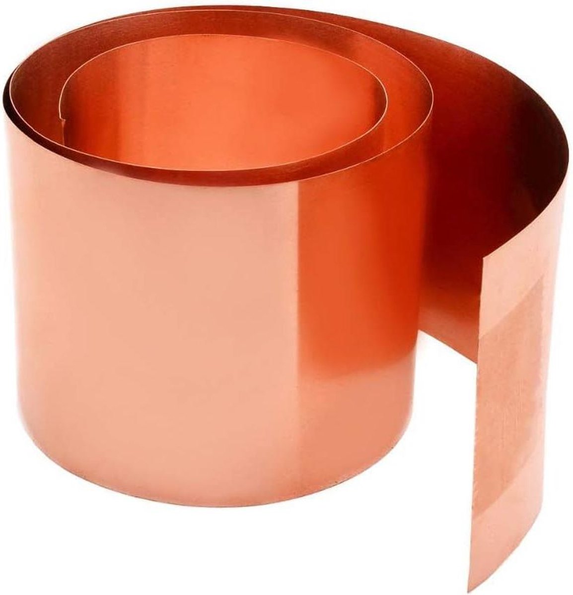 Koperfolie Strip - Metalen Plaat - Doe-het-zelf Ambachten - 99.9% Puur Koper - 200mm x 1m - Koper