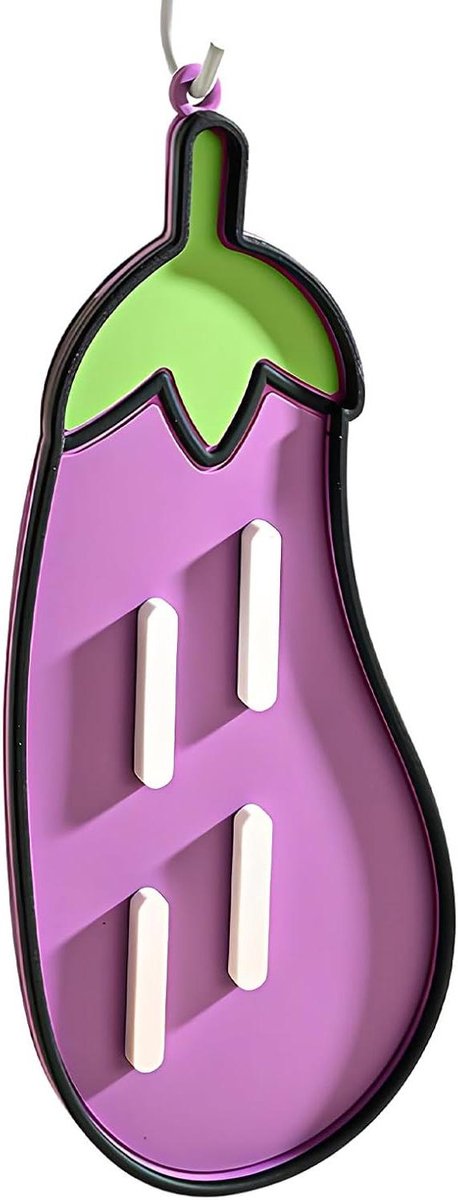 Dekselhouder - Kookgerei Pad - Keuken Organiseren - Hittebestendig Ontwerp - 22.5 x 9 cm - Paars
