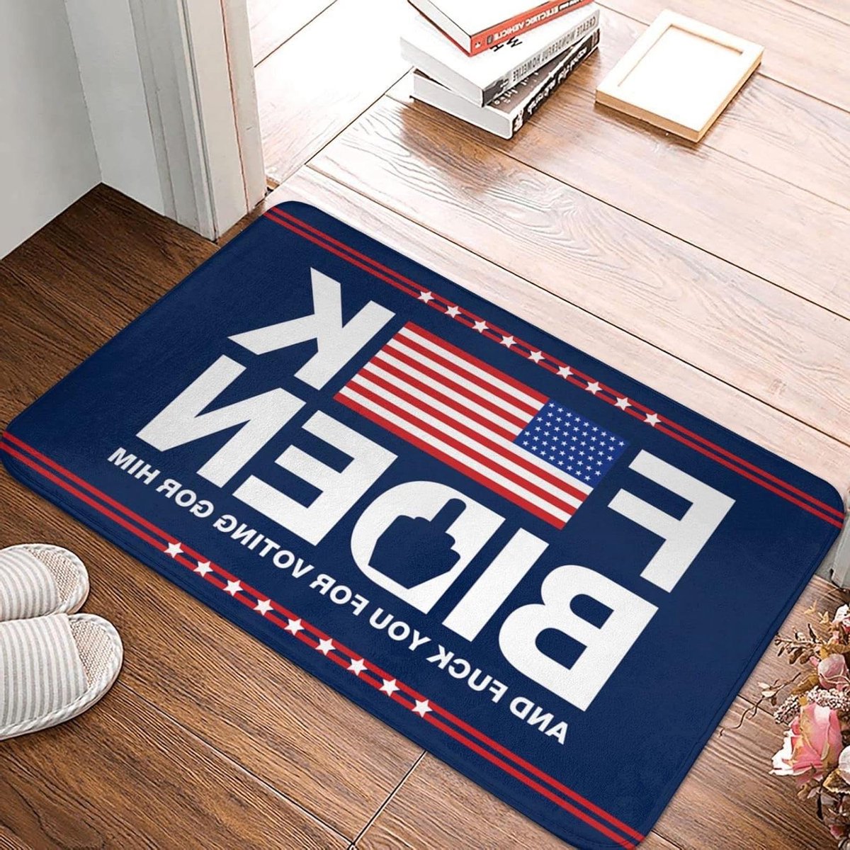Welkom tapijten voordeur indoor f-k Biden Mat Tiki Bar decoraties grappige bar decor (65 x