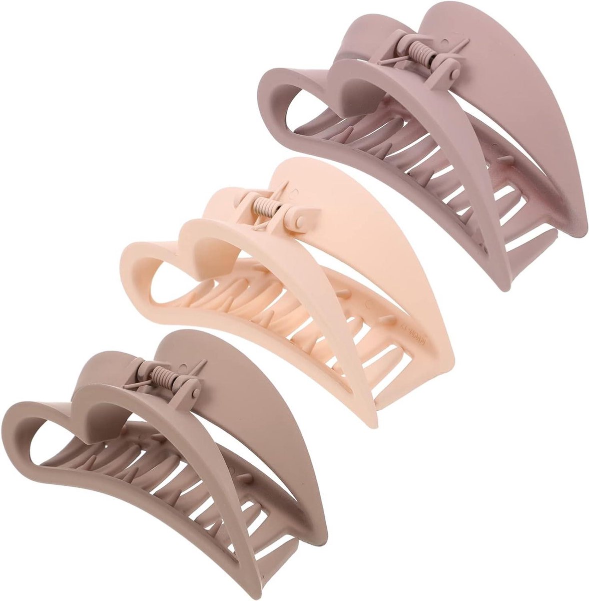 Haar Klemmen - Grote Clips - Haar Styling - Sterke Grip - 3 Stuks - Assorti