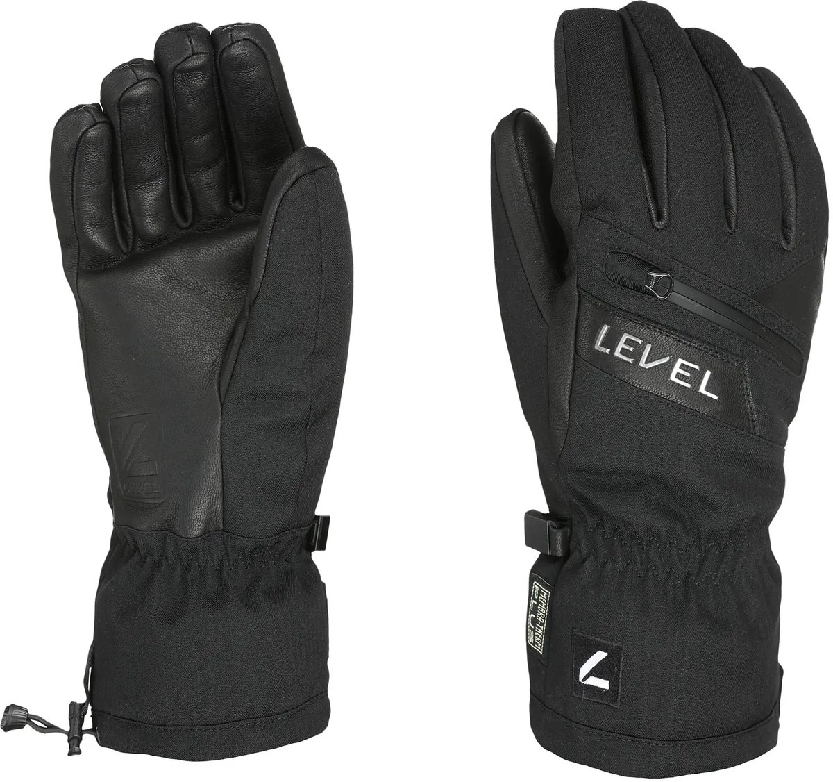 Skihandschoenen Level Switchback Zwart