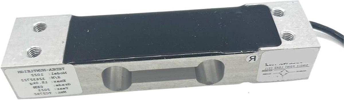 Weegcel Sensor - Meetinstrument - Precisie wegen - Meerdere capaciteiten - 35 kg max - Zilver