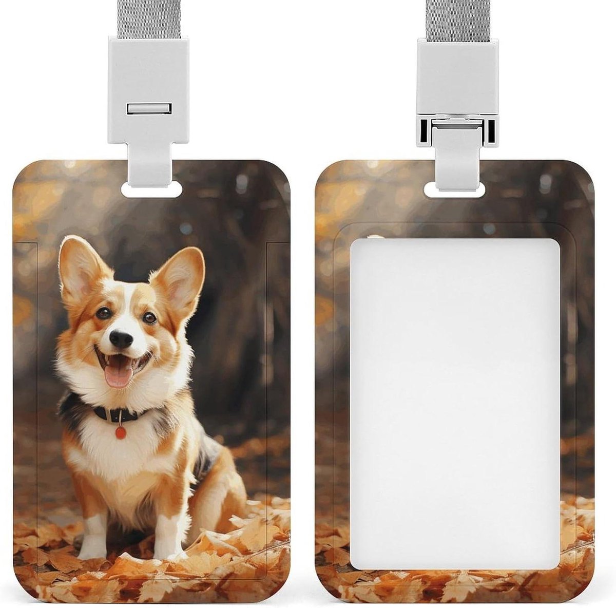 ID-badgehouder - Kaarthouder - Werk Organisatie - Glijdend Ontwerp - 43 x 27 cm - Met Hond