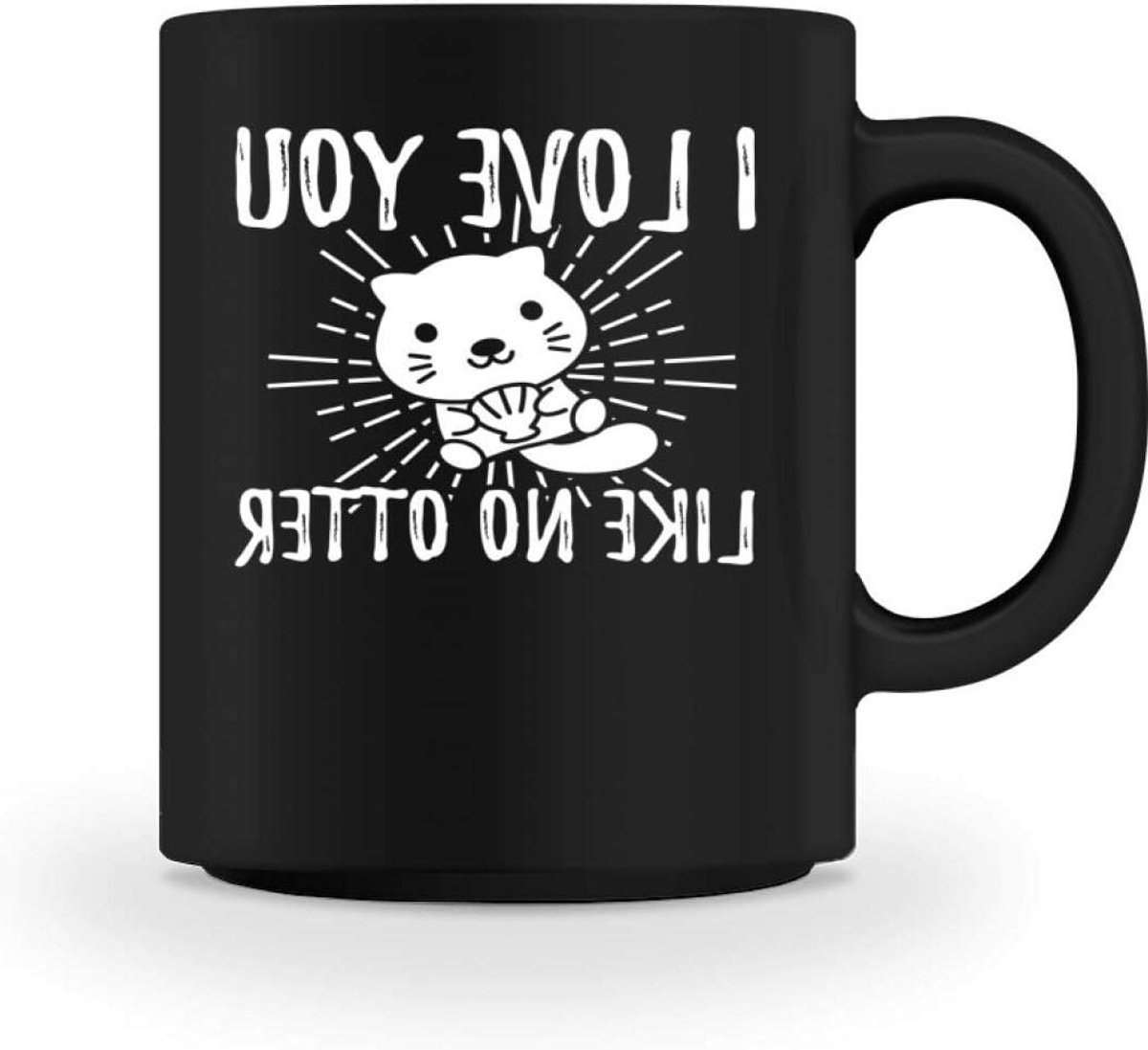 Koffiemok - Thee kop - Ochtendroutine - Uniek ontwerp - 375 ml - Wit