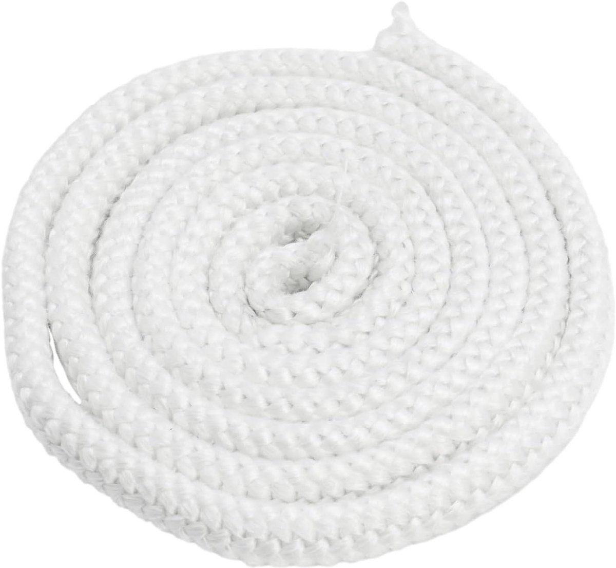 Glasvezel Koord - Oven Afdichting - Warmte Behoud - Hittebestendig Materiaal - 2.5m x 14mm - Wit
