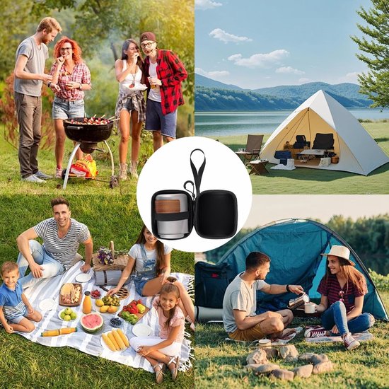 Camping Theepot - Outdoor Waterkoker - Thee Zetten - Ingebouwde Zeef - 350 ml Capaciteit - Zilverkleurig — afbeelding 2