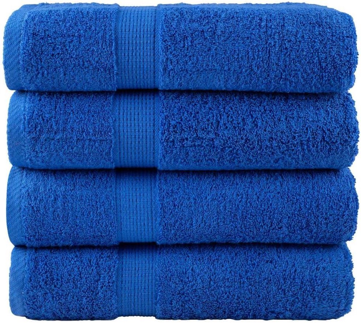 Badhanddoeken - Jumbo Laken - Dagelijks Gebruik - Zeer Absorberend - 4 Stuks 100x150cm - B