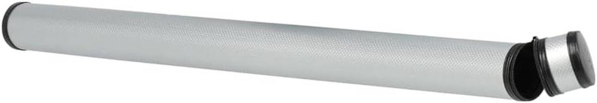 Strijkstok Etui - Harde Koffer - Viool Beschermen - Ruimte voor Twee - 786 cm - Zilver