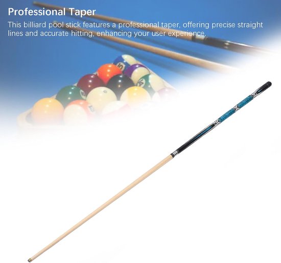 Biljartkeu - Poolkeu - Biljart Training - Esdoornhout Constructie - 145 cm - Niet gespecificeerd — afbeelding 5