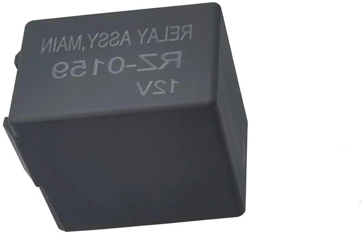 Brandstofpomp Relais - Hoofdmotor Component - Voertuig Circuit - Geïsoleerd Stuurcircuit - 1x1x1 cm - Zwart