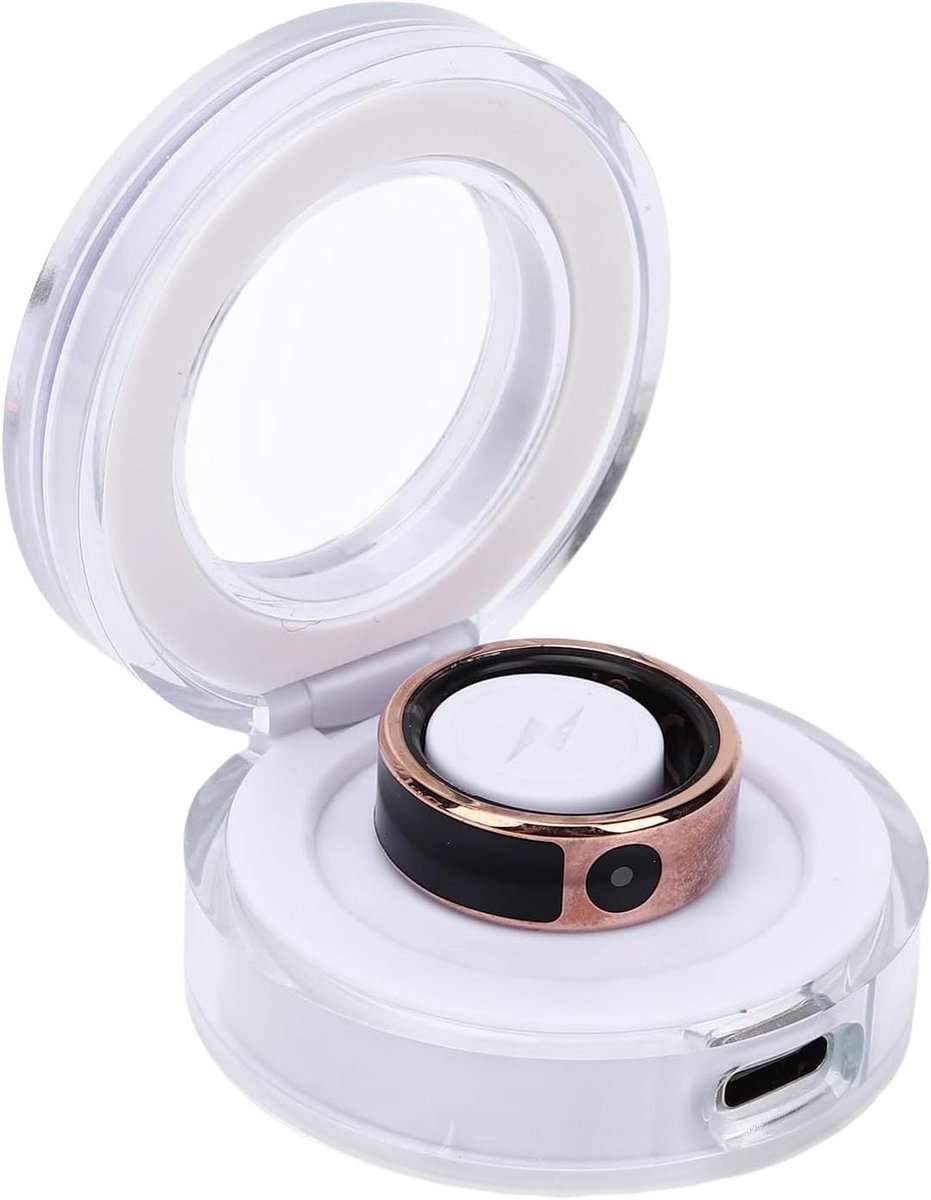 Slimme Ring - Fitness Tracker - Activiteiten Meten - 5ATM Waterdicht - 10# - Zilver