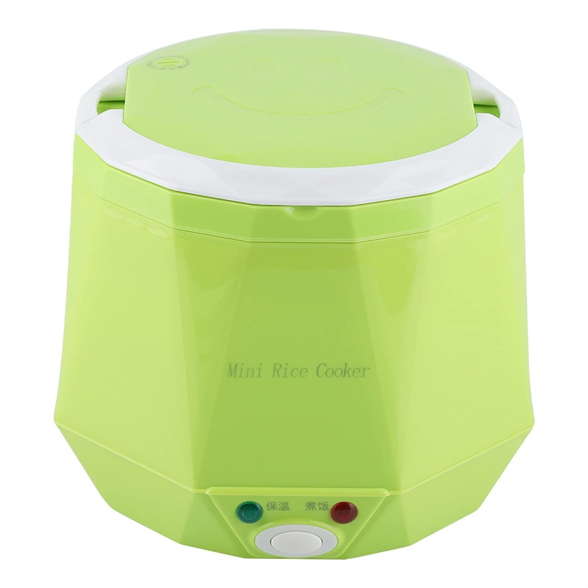 Cosensi - Dailygoods - Dailygoody - Multifunctionele Elektrische Rijstkoker - Draagbaar - Ideaal voor Vrachtwagens - Groen - Stoomkoker - 1,6 Liter Capaciteit - 24 Volt