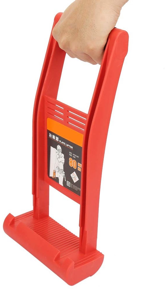 Dailygoods - Dailygoody - Paneeldrager - Gipsplaatdrager - Antisliphandgreep - 80 kg - Lifter Board Dragerplaat - Multiplex lader - Geschikt voor professionals - 3