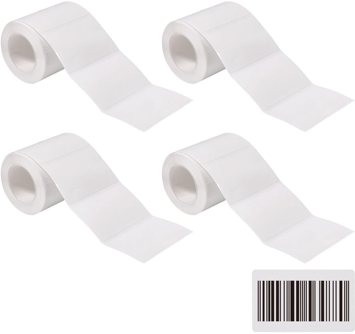 Dailygoods - Thermodruketiketten voor Adressen en Bedrijven, 5 x 4 Rollen