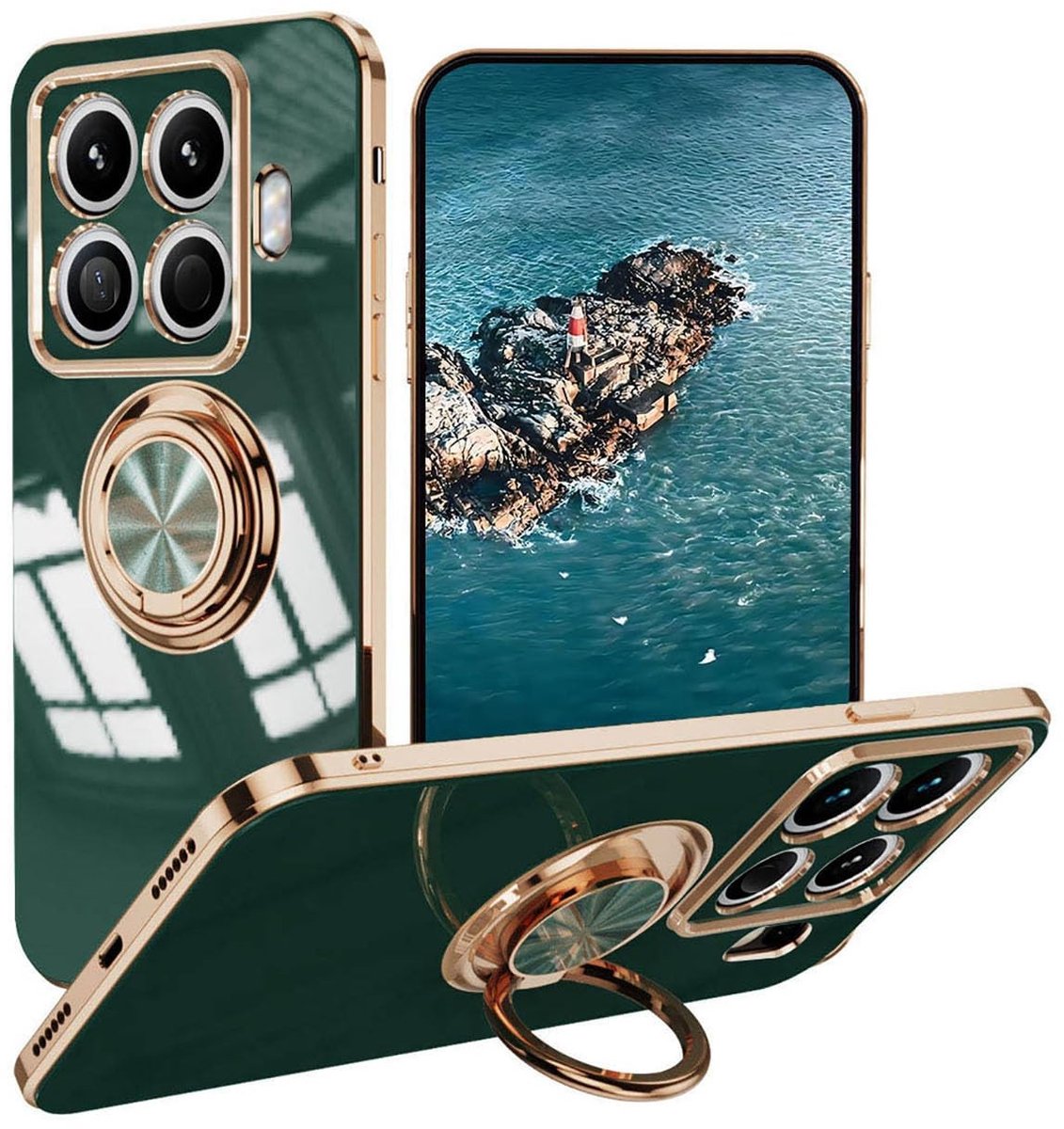 Dailygoods - Beschermhoes voor Smartphone met Zachte TPU Siliconen
