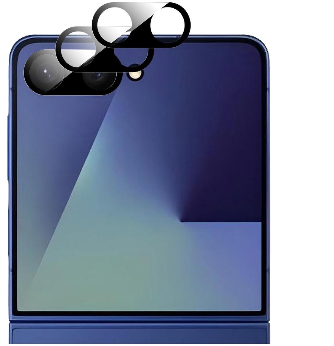 Dailygoods - 2 Stuks Cameralensbeschermer voor Samsung Galaxy Z Flip 7
