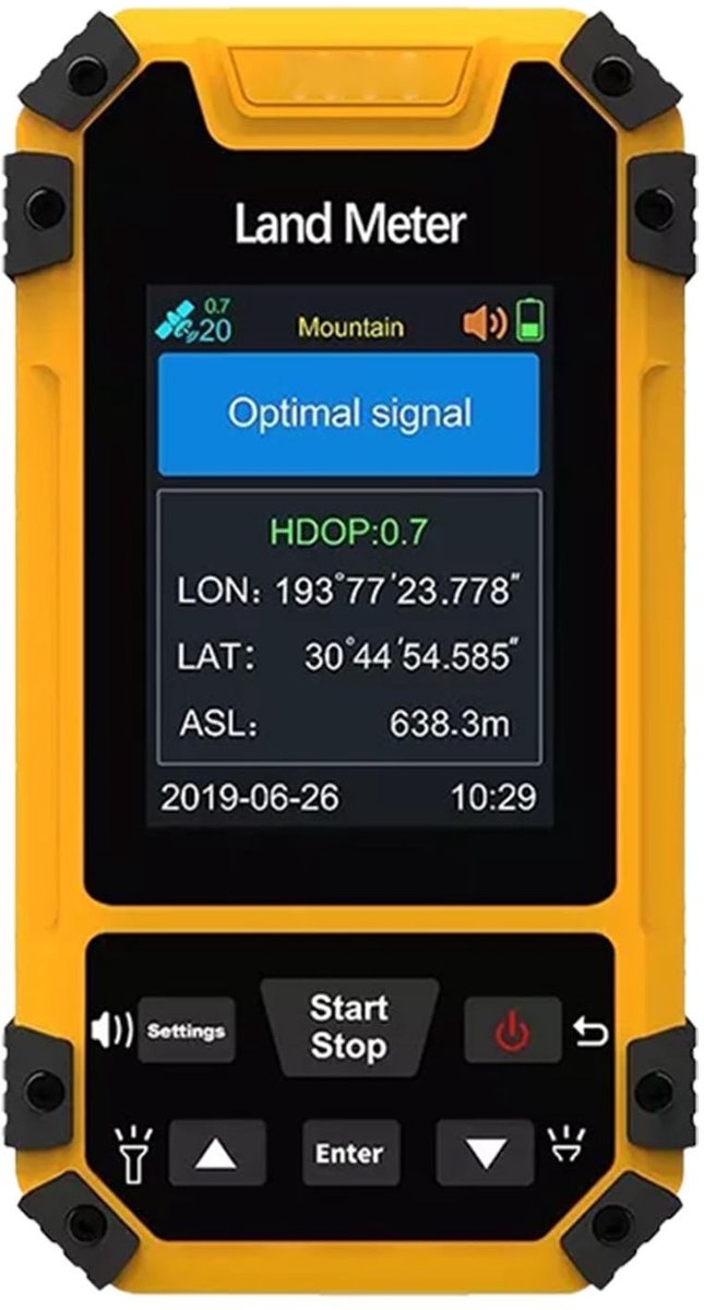 Dailygoods - 2,4 Inch Handheld GPS voor Buiten met Stembegeleiding