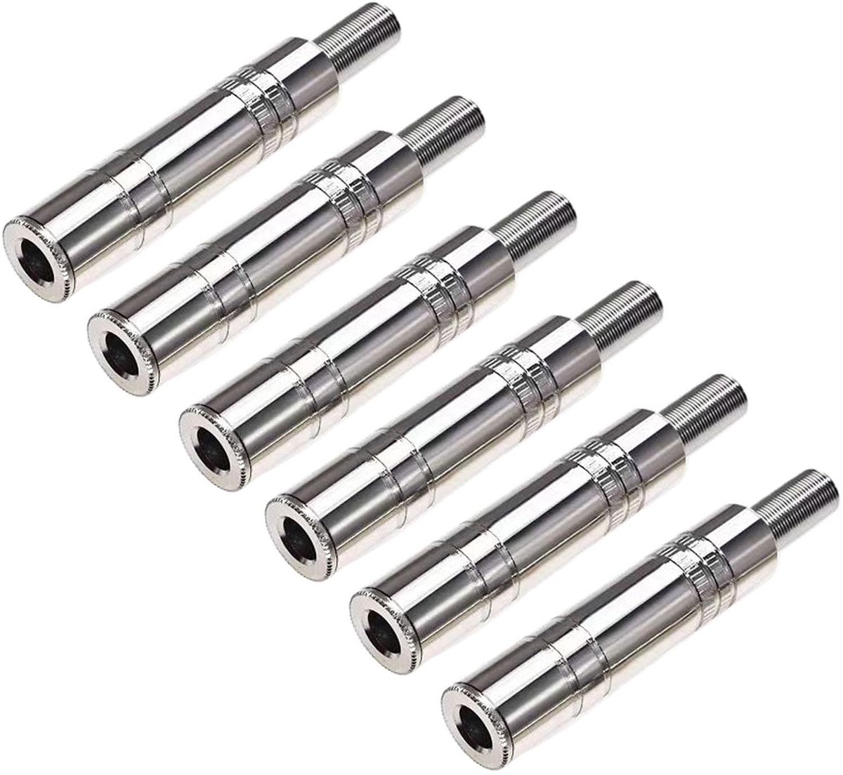 Dailygoods - Cosensi - Dailygoods - Set van 6 Vrouwelijke Gitaar Input Jacks