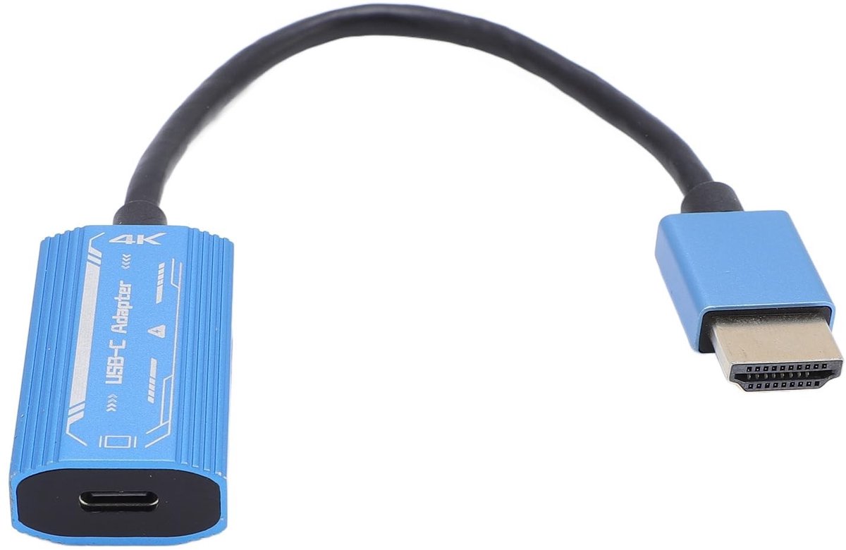Dailygoods - HDMI naar USB C Adapterkabel 4K 60Hz