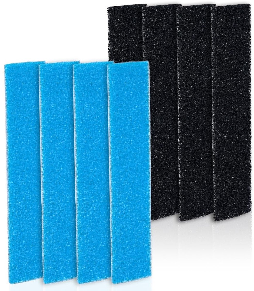 Dailygoods - Vervangingsfilters voor Mini Split Airconditioners (8 Stuks)