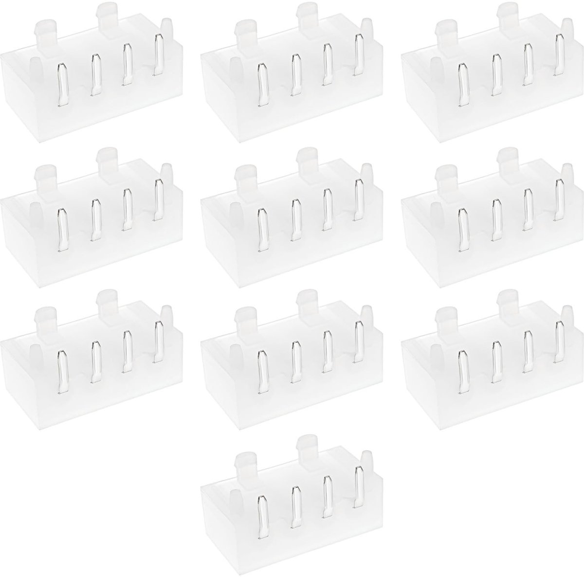 Dailygoods - Innovra - Dailygoods - 10 Stuks 4 Pin L Hoekige PCB Connectoren