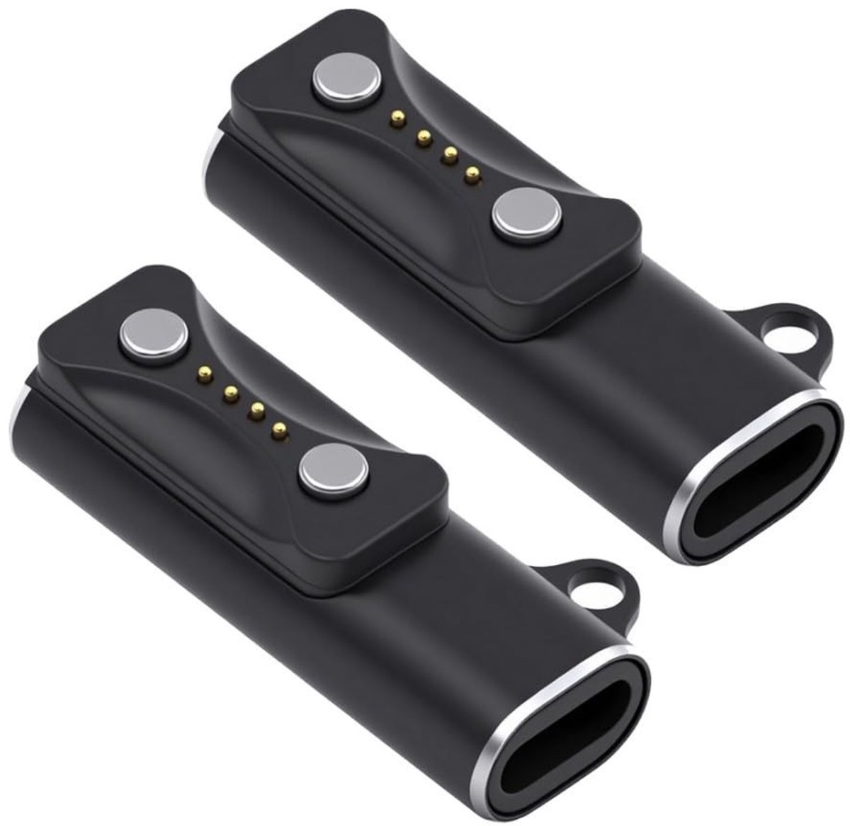 Dailygoods - 2 Pack USB C naar Magnetische Oplader voor Smart Horloges