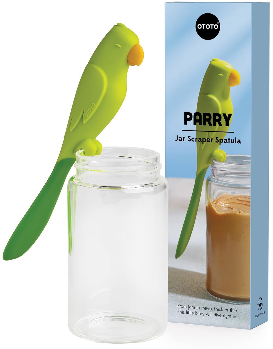 Dailygoods - Papegaai Spatel Vaatwasserbestendig Siliconen