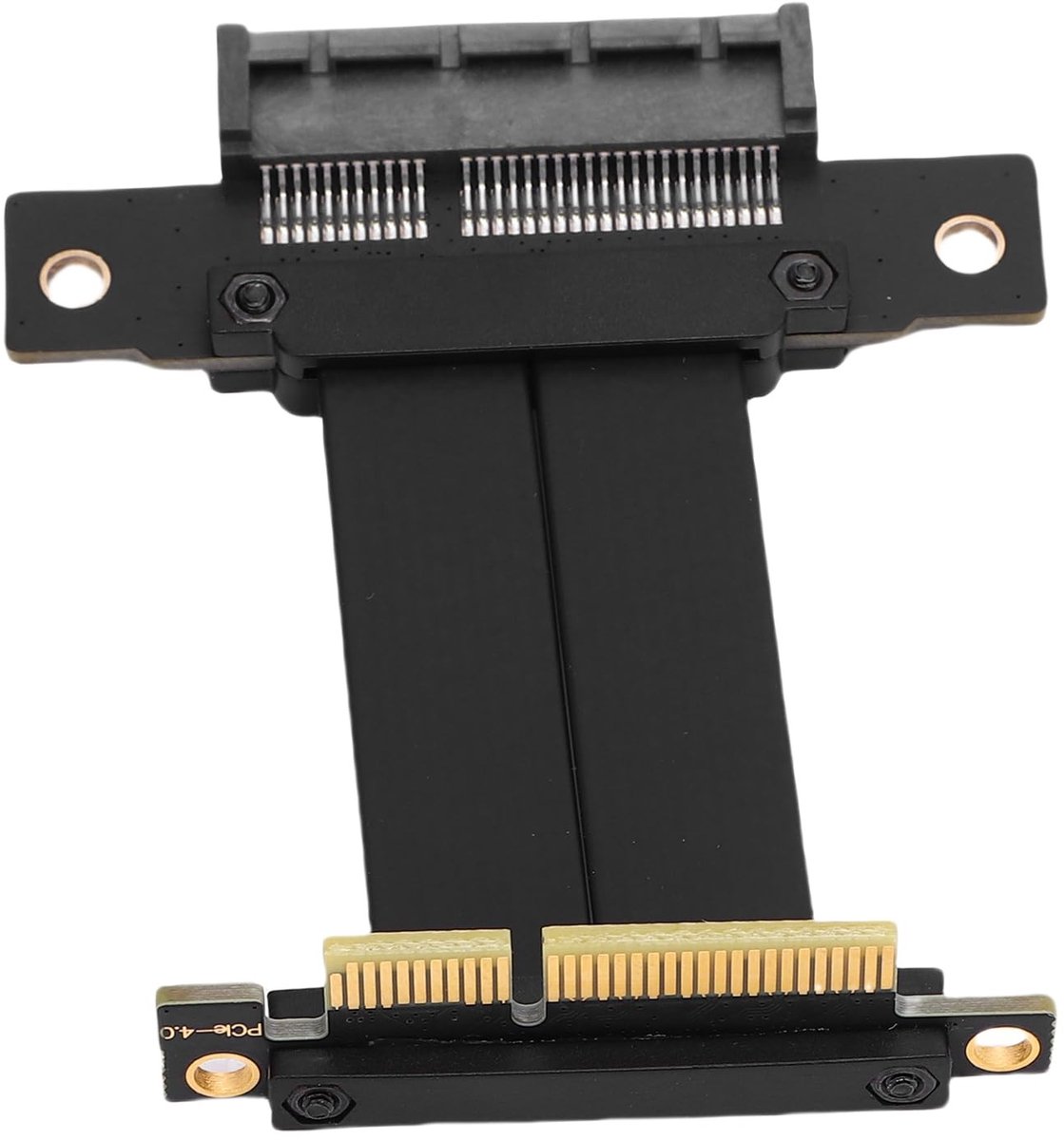 Dailygoods - PCIe 4.0 X4 Riserkabel voor Servers en Gaming - 180 Graden