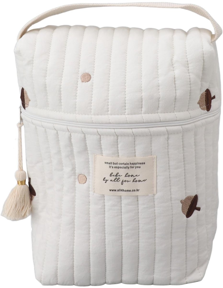 Cosensi - Dailygoods - Katoenen Doek Opbergtas voor Babyspullen en Picknick