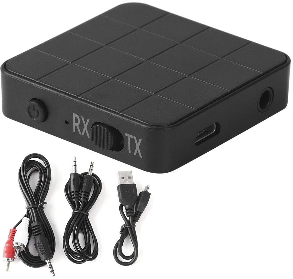 Cosensi - Dailygoody - Draadloze Bluetooth Audiozender - 2 in 1 Ontvanger - Lichtgewicht en Draagbaar - Hoogwaardige Geluidskwaliteit - Geschikt voor PC en TV -...