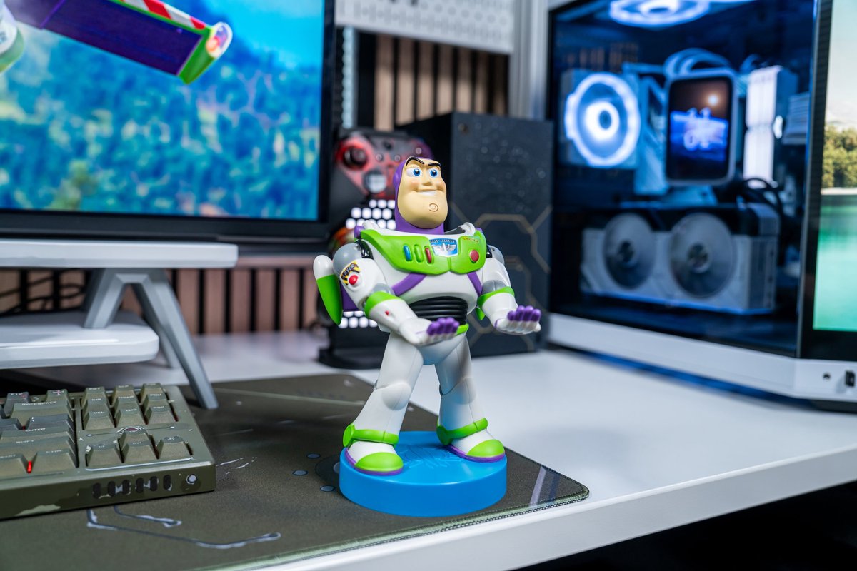 Buzz Lightyear - Disney - figurine standaard voor telefoon | controller | oplaadcase (Cable Guys Original) — afbeelding 6