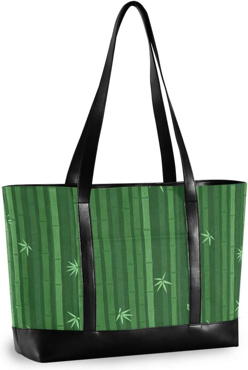 Grote Werk Totes - Dames Handtas - Dagelijkse Opslag - Met Apart Laptopvak - 47 x 13 x 30 cm